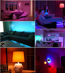 Smart WifI Led Lamp E14 RGB CW WW Voice Control Light Bulbs Alexa